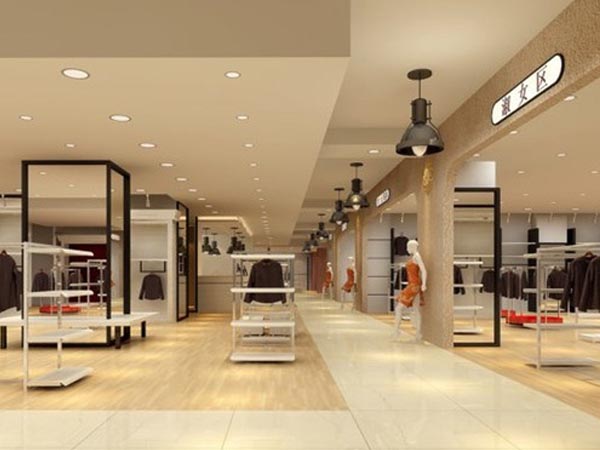 濟南店面裝修好，視覺效果很重要。